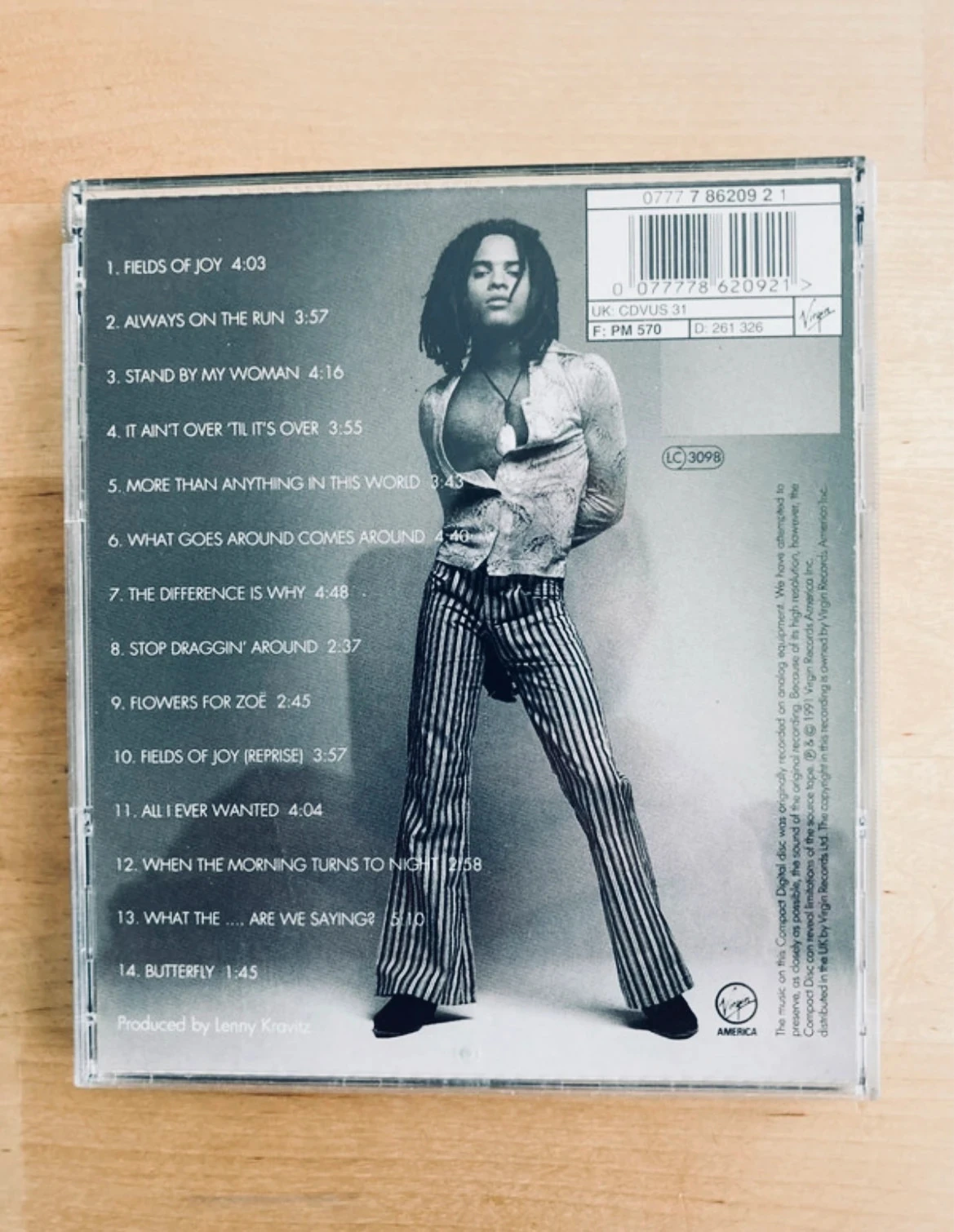 CD Lenny Kravitz Mama said. – photo 3